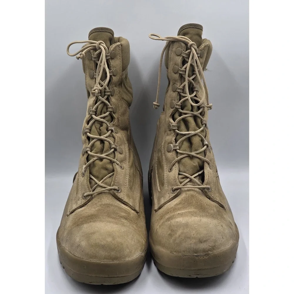 Bates Military Hot Weather Combat Boots Mens 13N Tan Desert Tactical Army
